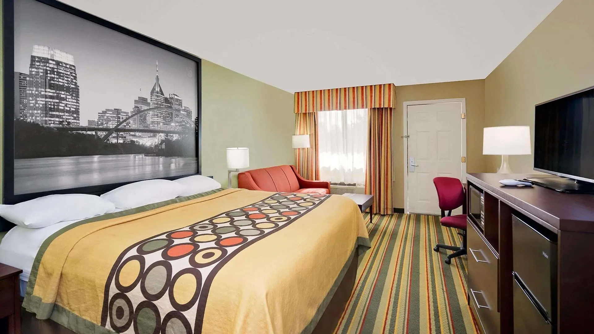 Motell Super 8 By Wyndham Hermitage Nashville